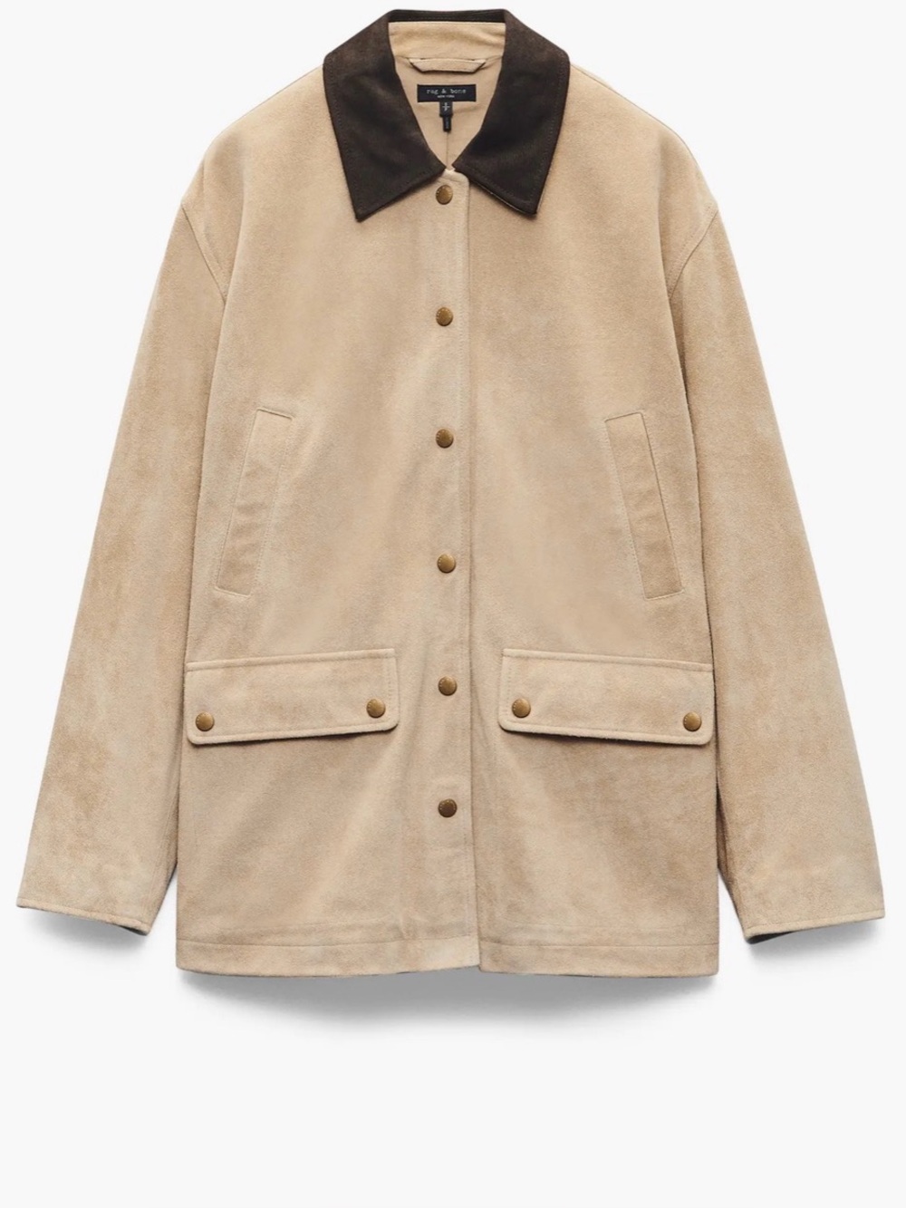 rag & bone Cassidy Suede Jacket -M - Picture 4 of 15